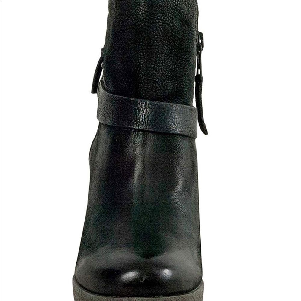 Miz Mooz Naya Women’s Brown Leather Ankle Boot Size 11M - Picture 4 of 7